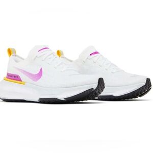 Nike ZoomX Invincible Run Flyknit 3 'White Vivid Purple' - Women’s 9 - NIB